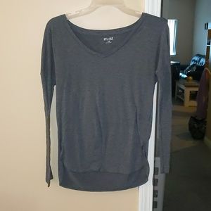 Gray Mudd Long or 3/4 Sleeve V Neck
